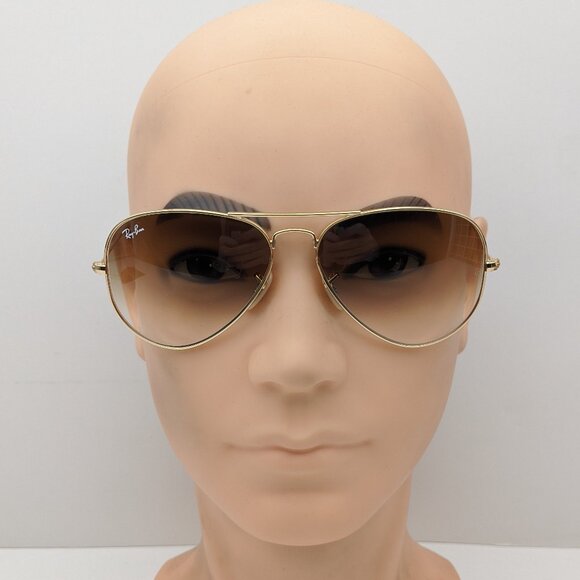 🕶️Custom! Ray-Ban RB3025 112/85 Aviator Sunglasses 58/14 135 | ALO249🕶️ - Picture 8 of 9